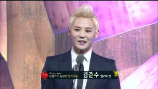 120604 XIA Junsu 김준수 뮤지컬 어워즈 -인기상 (3년연속)