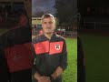 Fabian Ewertz, Trainer FC Bitburg, nach dem 2:4 gegen die SG Hochwald Zerf