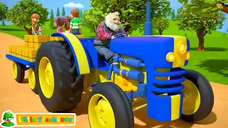 Wheels On The Tractor, Farm Song and Nursery Rhymes for Children