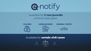 HOW DO I: Sign up for E-Notify