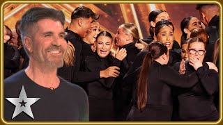 Unity get Simon's SECOND Golden Buzzer with EMPOWERING performance | Auditions |