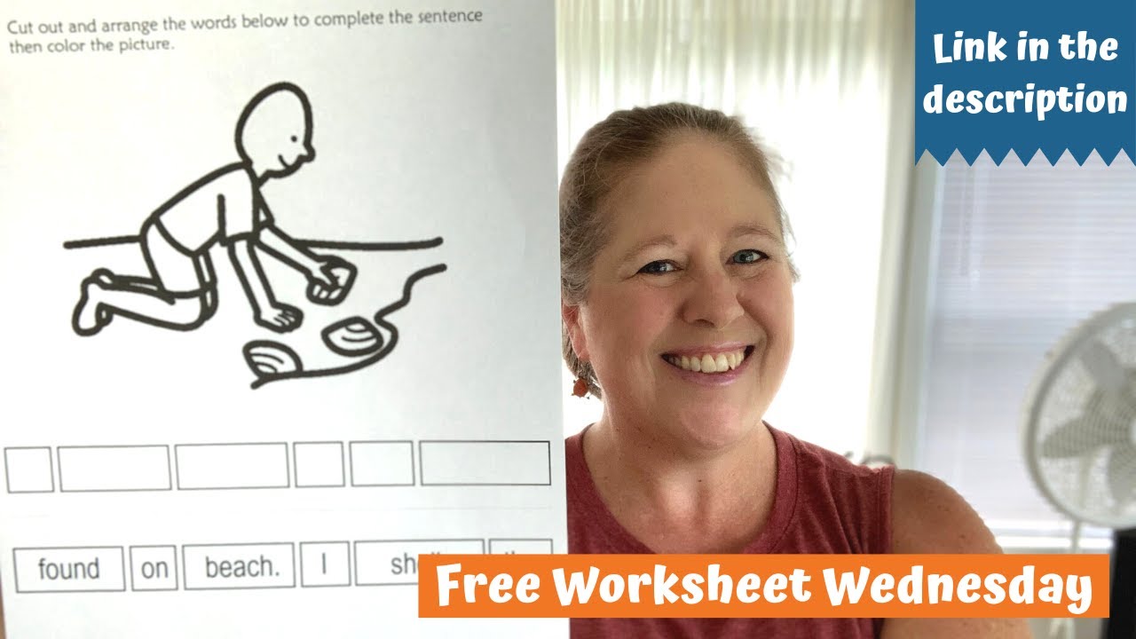 рџњћ Free Worksheet Wednesday Summer Sentence Youtube