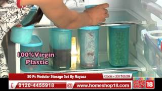 Homeshop18.com - 30 Pc Modular Storage Set By Nayasa