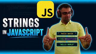 Strings in Javascript | Javascript Basics | #10