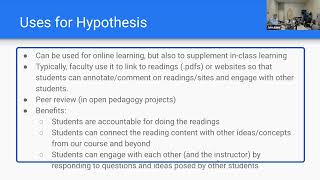 Session 7: Hypothesis