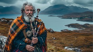 Bagpipe, Uilleann Pipes l Celtic Music with Beautiful Scenery of Scottish Highlands | Music Therapy