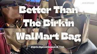 Birkin Working WalMart Bag/Or Better Affordable Brand Bags #coach #ysl #lacoste #calvinklein #bags