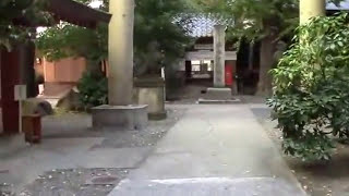 摂社　日枝神社　兜町　人形町 　Japan shrine video