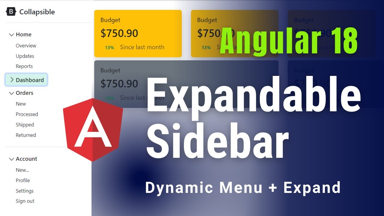 Expandable Menu Angular 18 How To Setup Admin App In Angular Side