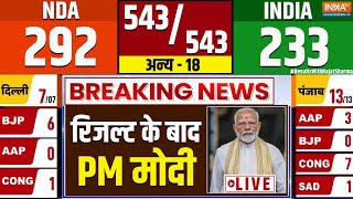 PM Modi Live on Lok Sabha Election Result: रिजल्ट के बाद PM मोदी LIVE | BJP | NDA