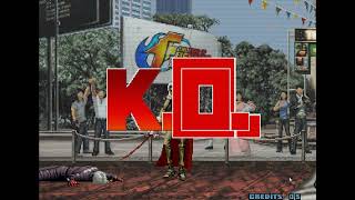 KOF 2001 被電腦打爆了