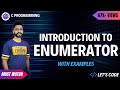 Enumerator in C Programming | enum in C Programming