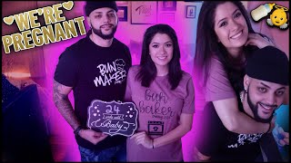 WE'RE PREGNANT 👶 🍼 FINDING OUT WE'RE PREGNANT ! ( EMOTIONAL BABY VLOG )