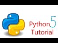 Python tutorial 5: OS and Shutil