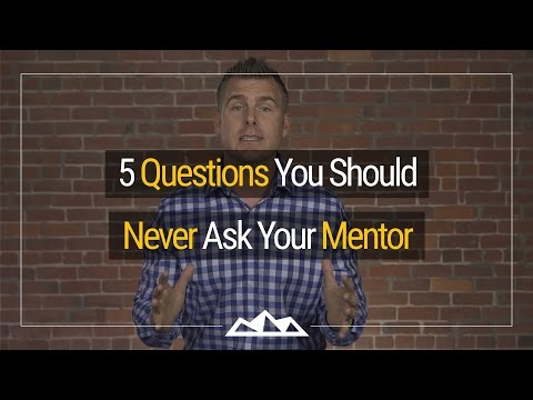 5 Questions You Should Never Ask Your Mentor | Dan Martell 5 Questions You Should Never Ask Your Mentor | Dan Martell