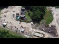 Aerial Video of Half Moon Construction Site