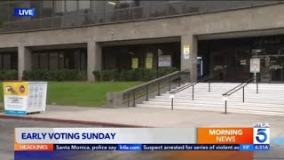 California primary election enters final stretch