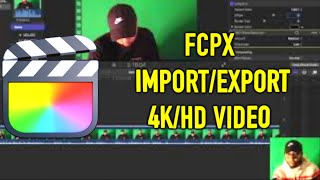 HOW TO IMPORT/EXPORT 4K Videos in Final Cut ProX | Final Cut ProX Tutorial Beginner Course #FCPX