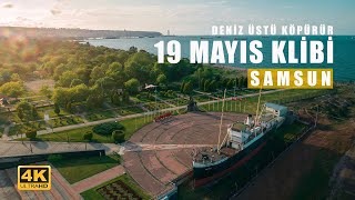 Samsun Drone Çekimi | 19 Mayıs Klibi | Deniz Üstü Köpürür