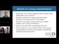 webinar become a cugh campus representative