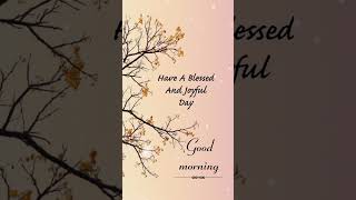 Good Morning Blessings
