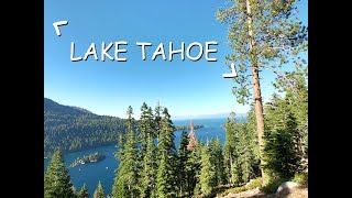 Lake Tahoe - Scenic Bike Path Tour from Incline Village to Emerald Cove [4K]