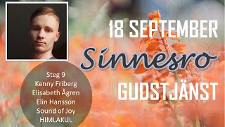 Sinnesro | Söndag 18 september | Steg 9