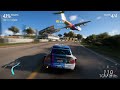 forza horizon 5 – outracing an airplane