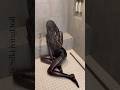 Shower in Zentai. #zentai #SilkLivingDoll #nylonencasement