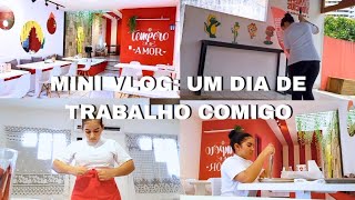 MINI VLOG: UM DIA DE TRABALHO COMIGO