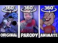 360º VR Silly Billy I'LL MAKE YOU SAY Original vs Parody vs Animation