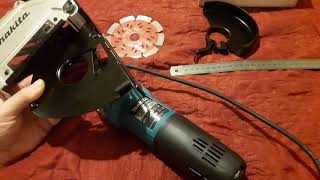 Makita 196845-3 + Makita GA5040C обзор .