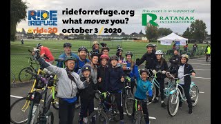 TEAM TALLBIKE!  Team Ratanak.  Ride for Refuge Oct. 3, 2020