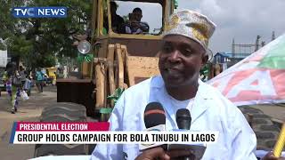 Group Hold Campaign For Bola Tinubu In Lagos