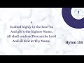 hymn 133 lord jesus thou art lord of all