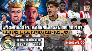 UPDATE TERBARU ✅ Madrid Pulangkan Miguel 😁 Rekor Baru Real Madrid ⚪️ Berita Madrid