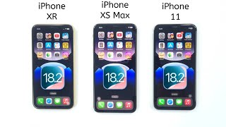 iOS 18.2 - iPhone XR vs iPhone 11 vs iPhone XS Max - Which is Best in 2024?