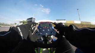 KZ2 Motori Seven Parolin 2014 kart Máriapócs Rabócsiring onboard