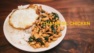 10分钟快手菜 - 泰式九层塔炒鸡肉 | 10-min dish - How to make Thai Basil Chicken (Pad Krapow Gai) Recipe