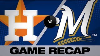 Thames' homer, Lyles leads Brewers | Astros-Brewers Game Highlights 9/3/19