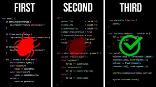 The 3 Laws of Writing Bug Free Code