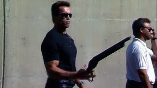 Weapons Training 'Terminator 2' Behind The Scenes