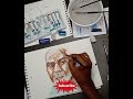 A Quick View of Water Color Painting of An Old Man | Basics of Water Coloring | Thamba Arts