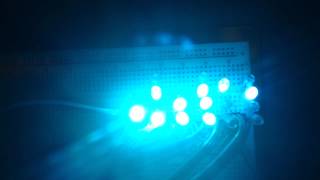 binary clock atmega8