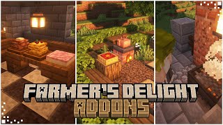 Expanding Farmer's Delight: Must-Try Addons for Food | Forge + 1.20.1