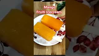 frooti ice cream |Mango fruiti se banaye easy ice cream | #Frooti ice-cream recipe #short #shorts