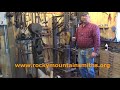 introduction to the treadle hammer for blacksmithing