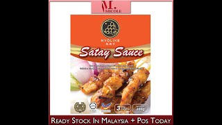 MICOLE F0016 【 HALAL 】 NYOLIKE SATAY SAUCE 200g