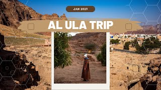 Exploring Al Ula, Saudi Arabia with Tamashee Family - Hegra, Rock Carvings and Old Town.