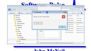 JavaFX Alert dialog example